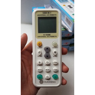Bộ điều khiển máy lạnh đa năng, dùng cho nhiều dòng máy lạnh thông dụng | remote máy lạnh đa năng