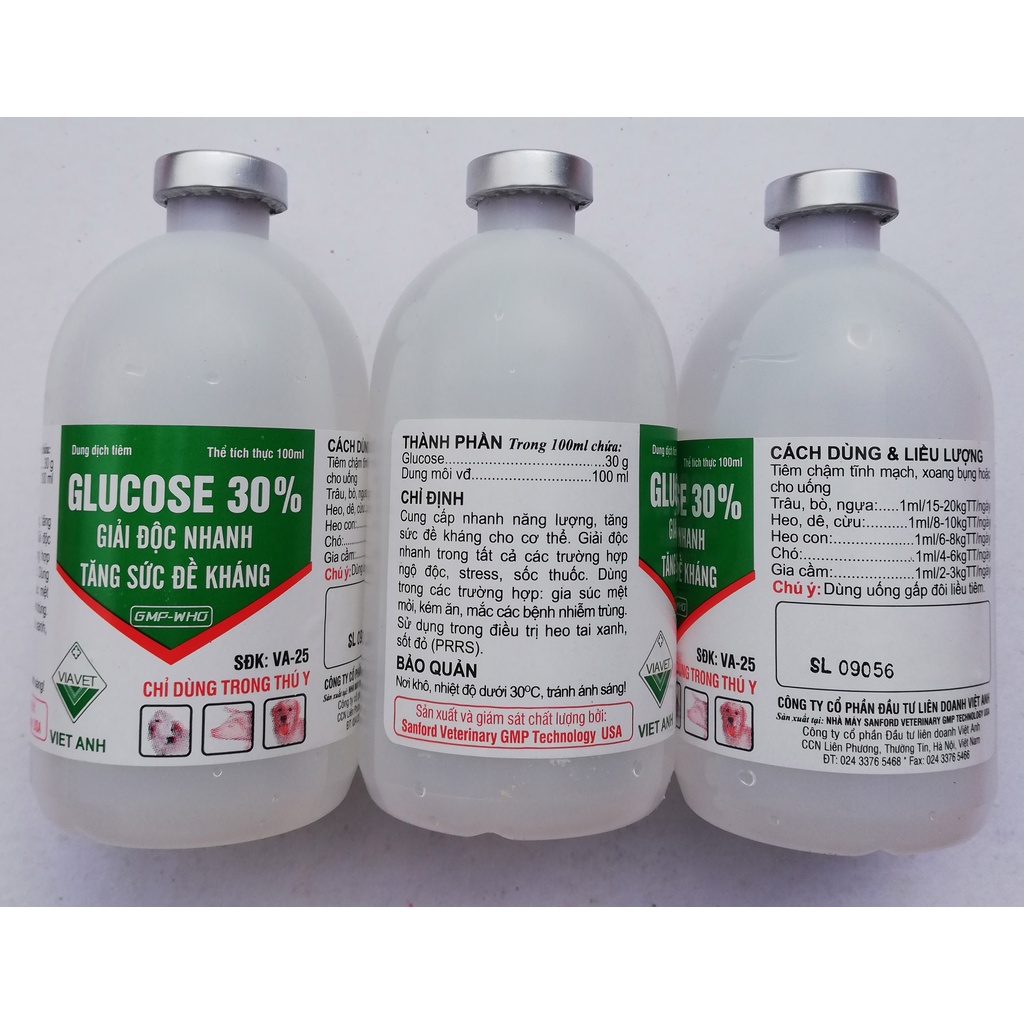 1 lọ GLUCO 30% 100ml