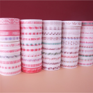 Cuộn Băng Dán Washi Dùng Trang Trí Sổ Tay DIY