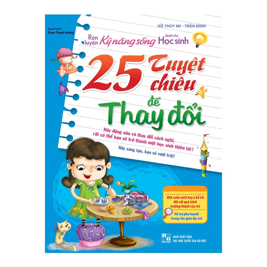 Sách - Rèn Luyện Kỹ Năng Sống - 25 Tuyệt Chiêu Để Thay Đổi
