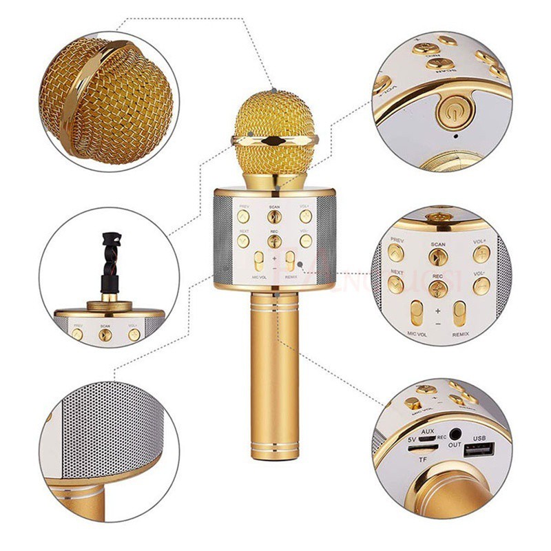 Micro không dây Bluetooth thời trang hát Karaoke KTV