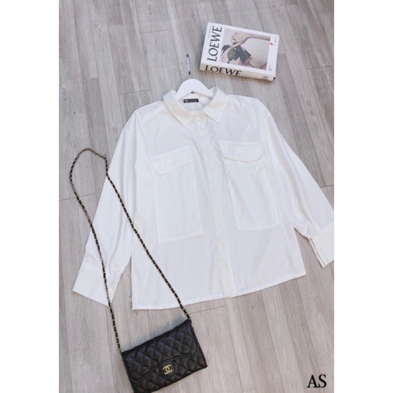 Áo sơ mi ZR phối túi