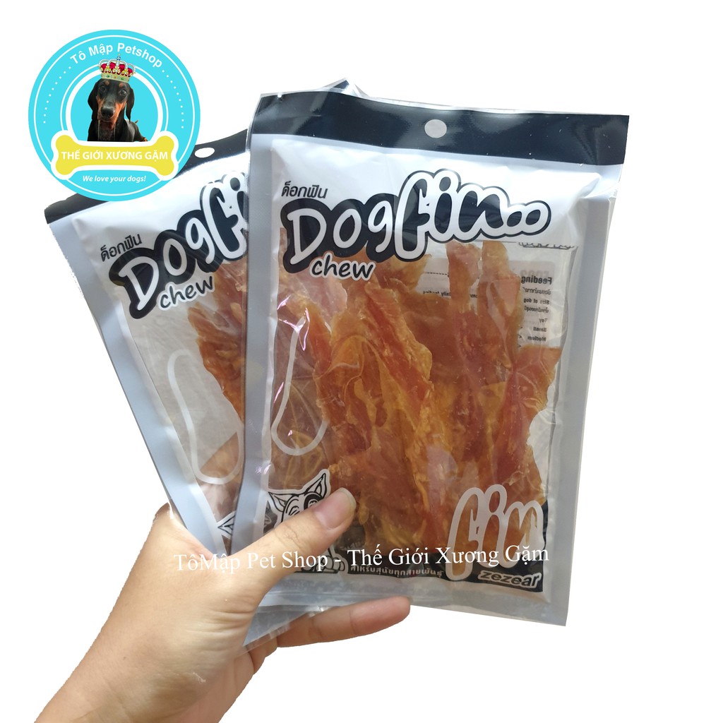 SNACK THƯỞNG DOGFIN MINI BAG CHO CHÓ 50-60GR