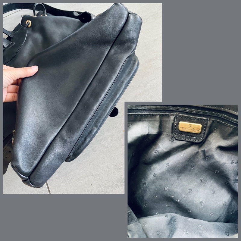 SALE- balo si da thật hiệu Aigner