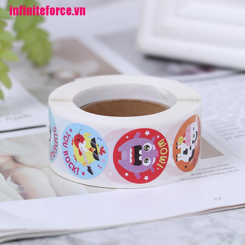 Bộ 500 Miếng Dán Dễ Thương Trang Trí