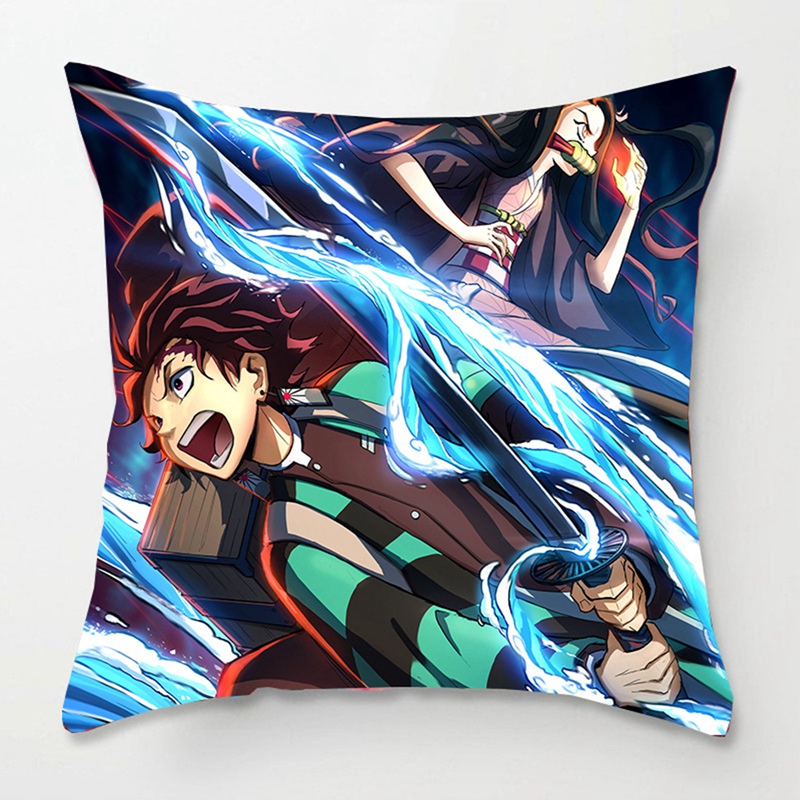 Vỏ Áo Gối Sofa Trang Trí Hình Anime Nhật Bản