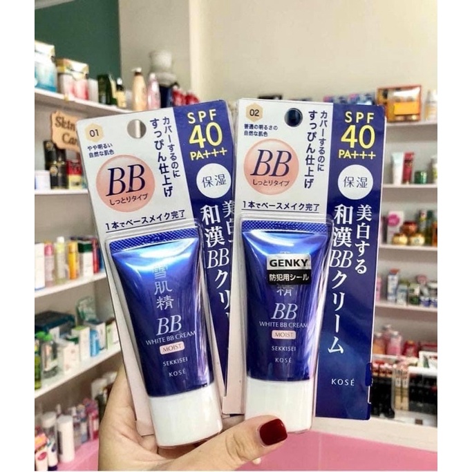 [Hàng_Nhật]  Kem nền chống nắng BB Kose Cream Sekkisei White BB Cream 30G [Hàng-Chuẩn-Auth] [Mô-Mô-Shop]