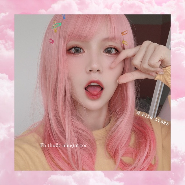 [SALE 20%] THUỐC NHUỘM TÓC TONE HỒNG KHÓI HÀN QUỐC PHẢI TẨY TÓC | BigBuy360 - bigbuy360.vn