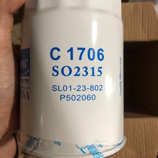 Lọc nhớt C1706-SO2315 oil phiu-tơ/phụ tùng ô tô