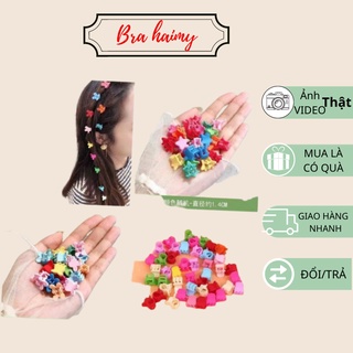 KẸP TÓC ⚡ RẺ VÔ ĐỊCH ⚡ HÌNH HOA NHIỀU MÀU SẮC, XINH XẮN CHO CÁC BÉ, NHỰA BỀN ĐẸP, HÌNH SIÊU NGỘ NGHĨNH,CUTE PHOMAI.