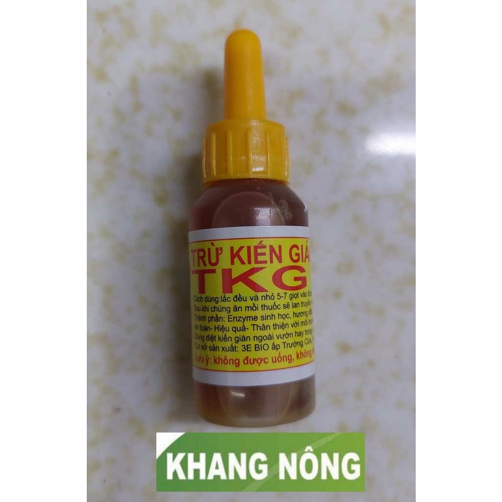 chế phẩm sinh học trừ kiến gián Bio TKG 10ml