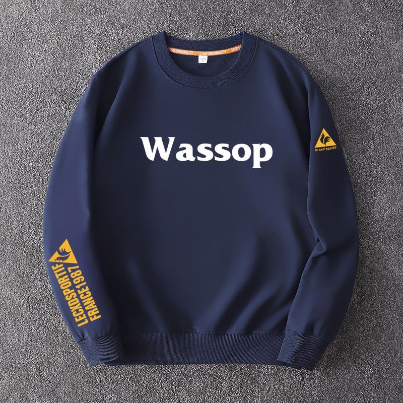 Áo Sweater Thể Thao Dáng Suông Năng Động Thời Trang Phong Cách Hồng Kông Cho Nam