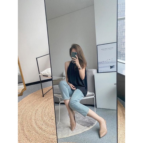 ♥️Áo Dây Cổ Yếm Kiểu nữ♥️( Freeship)DY2 | BigBuy360 - bigbuy360.vn