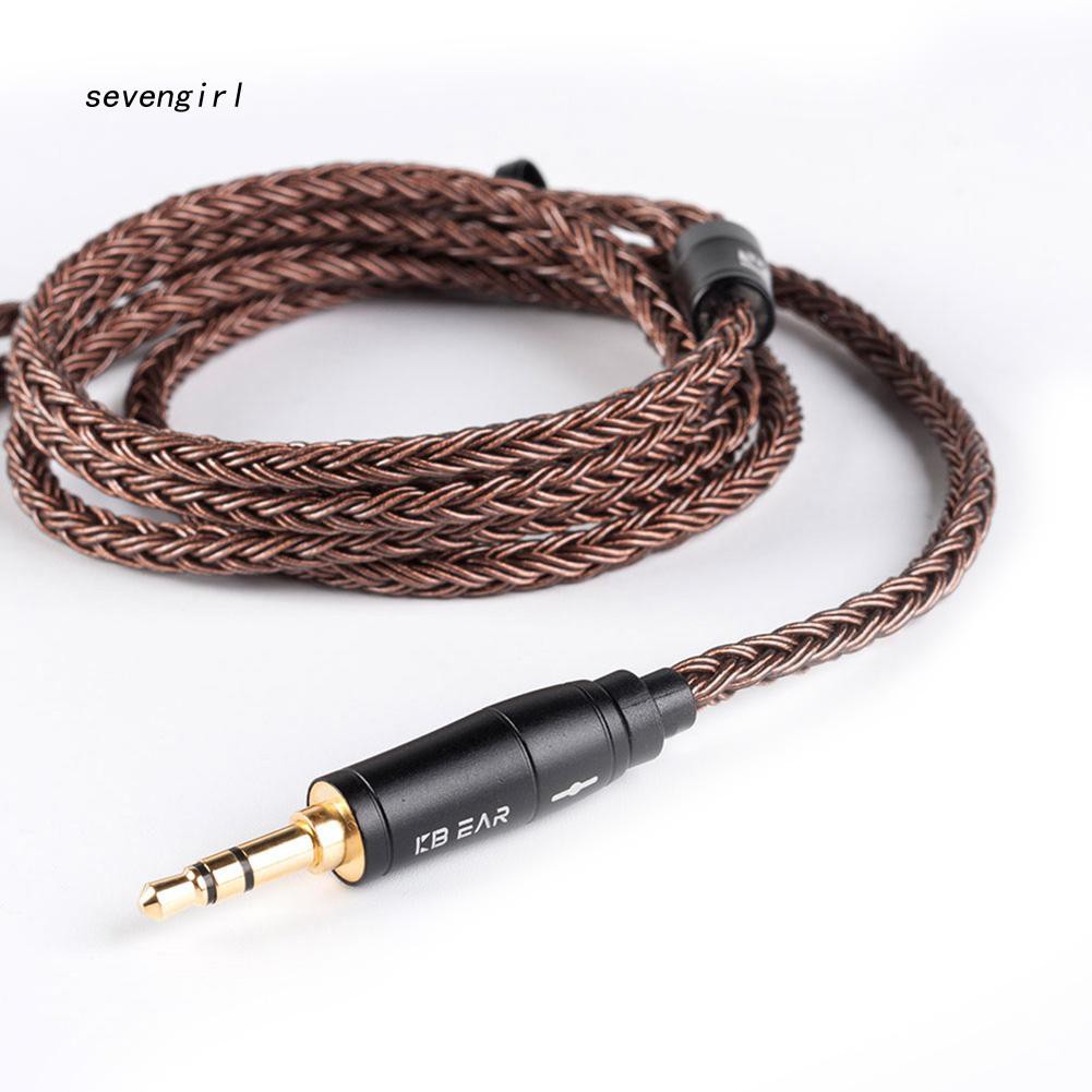 SVGL_KBEAR 2.5/3.5/4.5mm MMCX/2Pin/QDC Pure Copper 16 Cores Earphones Balanced Cable