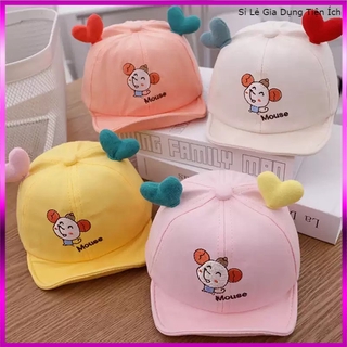 Mũ Lưỡi Trai Hình Chuột Cho Bé