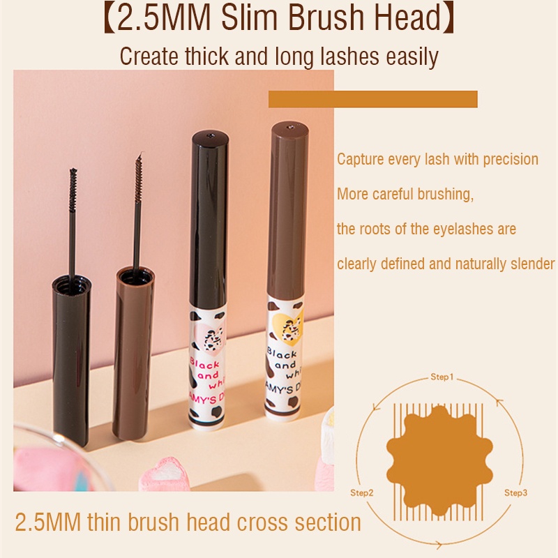 Mascara Chống Thấm Nước Lâu Trôi Chuốt Dày Và Cong Mi Tự Nhiên Không Nhòe