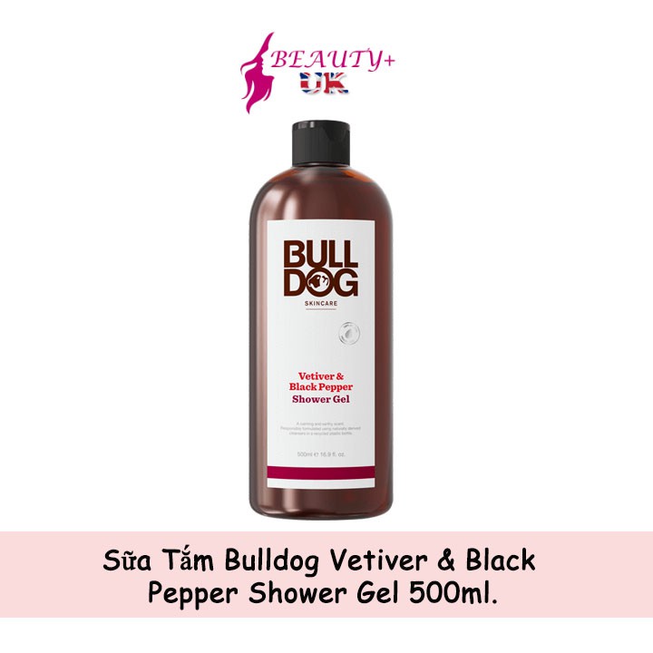 Sữa Tắm Bulldog Vetiver &amp; Black Pepper Shower Gel