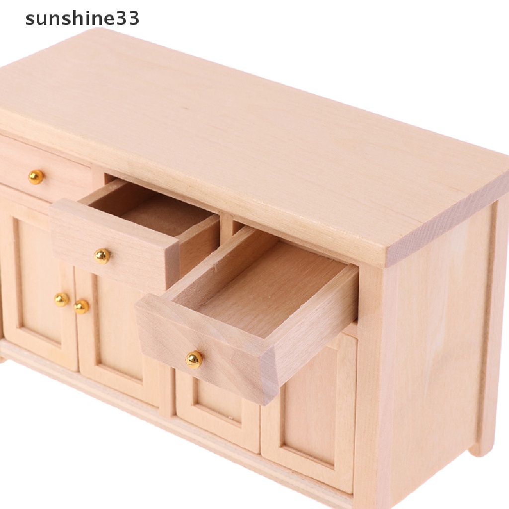 Tủ Đựng Đồ Mini Tỉ Lệ 1: 12 Trang Trí Nhà Búp Bê