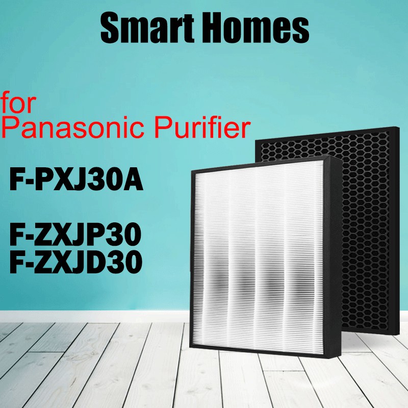 Replacement Composite H13 HEPA carbon Deodorating Filter ZXJP30Z-N FZXJP30Z FZXJD30Z for Panasonic Air Purifier F-PXJ30A F-PXJ30AHM