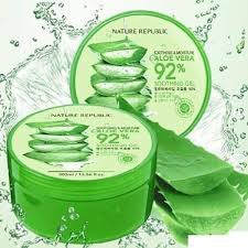 Kem dưỡng gel lô hội Soothing &amp; Moisture Aloe Vera 92% Nature Republic [100% Hàn Quốc]