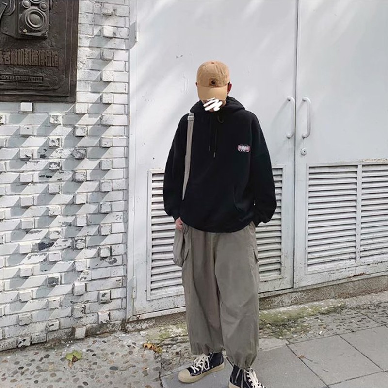 Áo Nỉ Nam Nữ Dài Tay Có Mũ Thời Trang Nhật | BigBuy360 - bigbuy360.vn