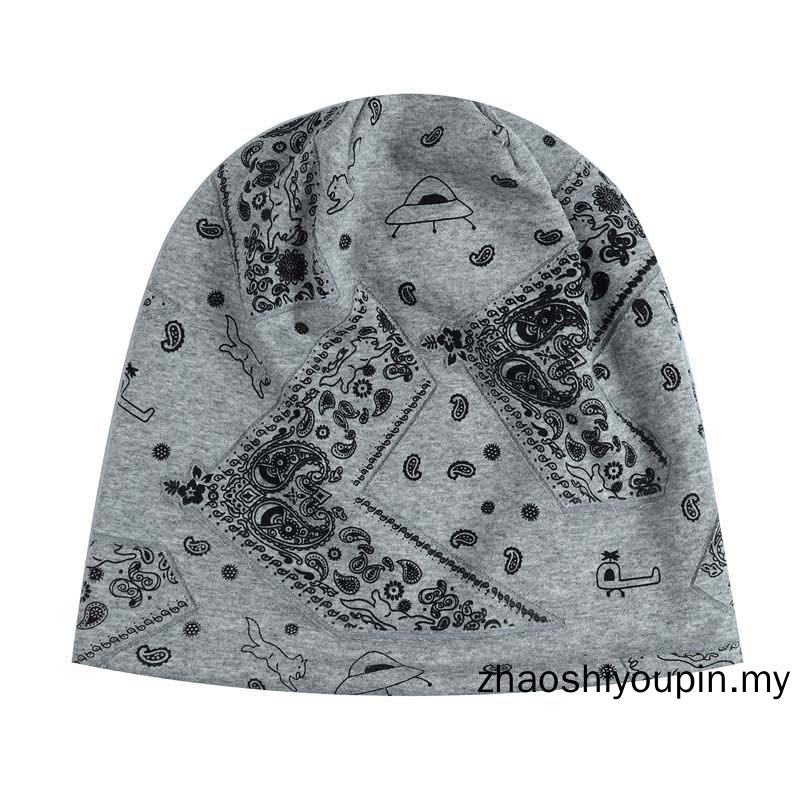 Mũ Trùm Đầu Bằng Cotton Mềm Thoáng Khí Phong Cách Hip Hop Cho Nam Và Nữ