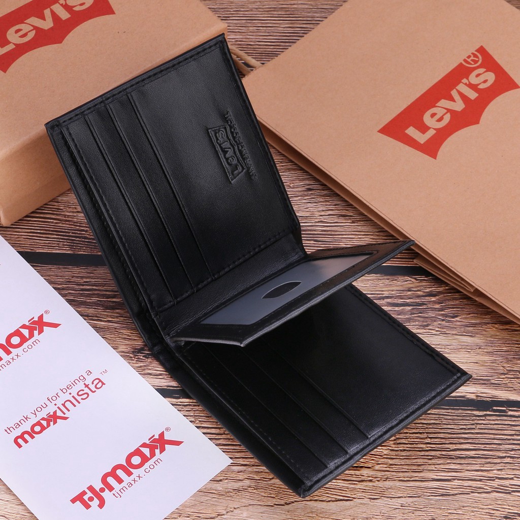 Ví nam chính hãng LEVIS / Ví da cao cấp/Với hộp đẹp