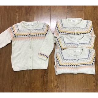Áo len cadigan h&m