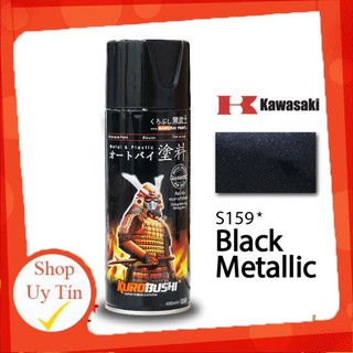 Sơn samurai kurobushi kawasaki màu đen kim loại