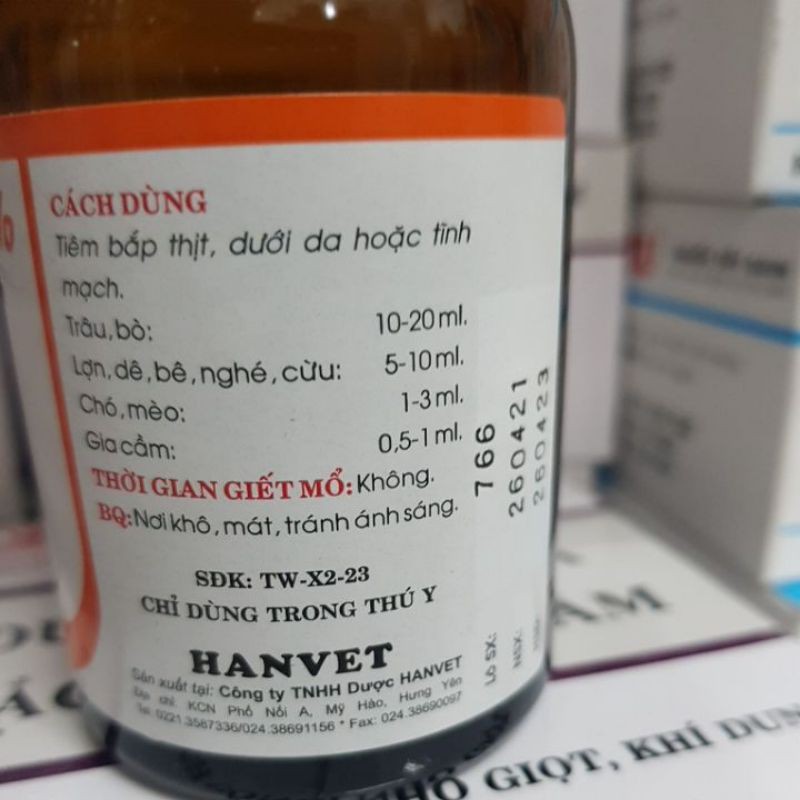 1 lọ vit.am.in c 5 % 100ml hanvet