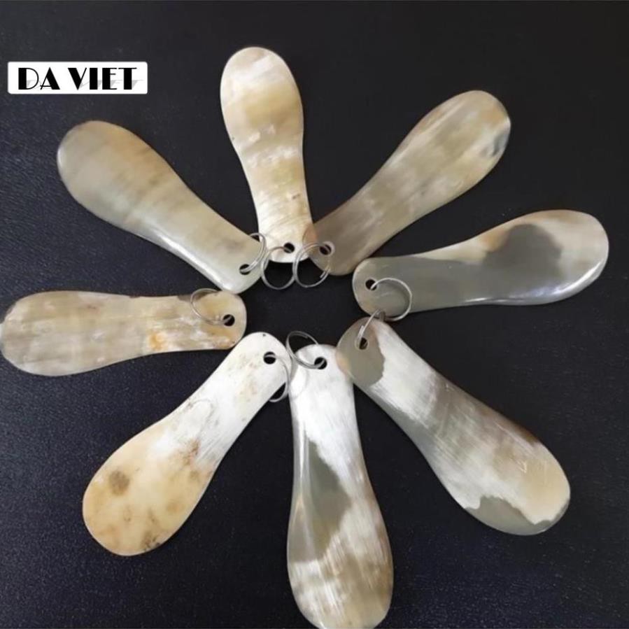 Đón Gót Giày Bằng Sừng Cao Cấp Kèm Móc Treo Chìa Khóa