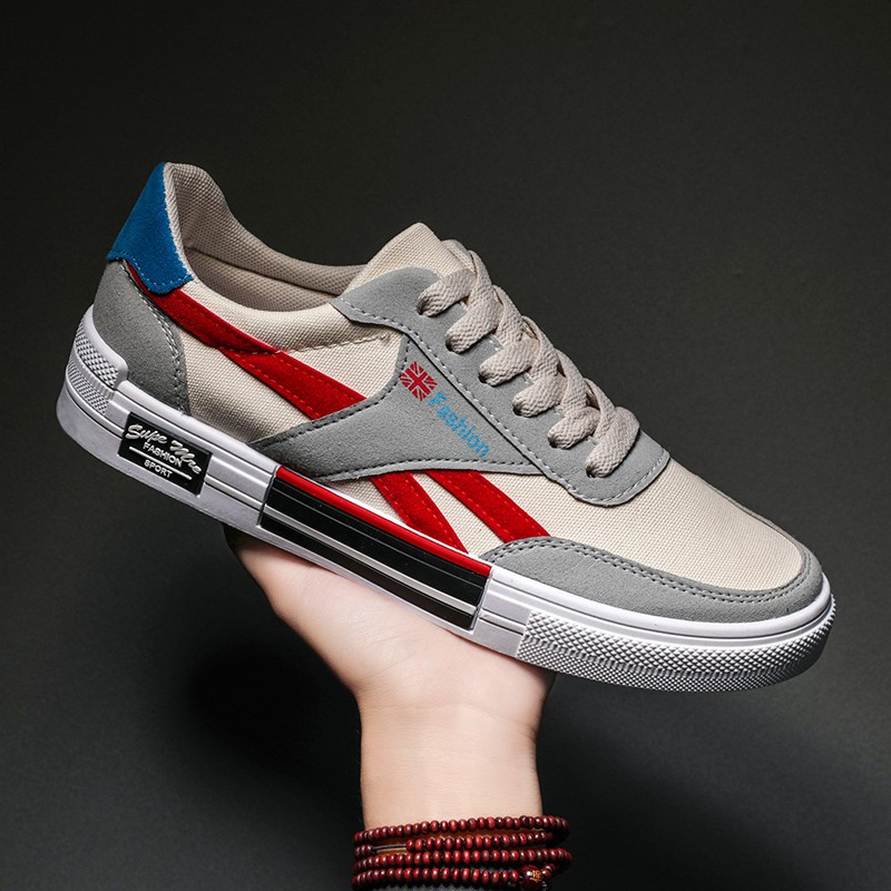 Giày vải canvas kiểu Hàn Quốc thoáng khí thời trang mùa hè dành cho nam | BigBuy360 - bigbuy360.vn