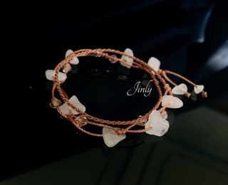 Lắc tay đá vụn handmade Jinly
