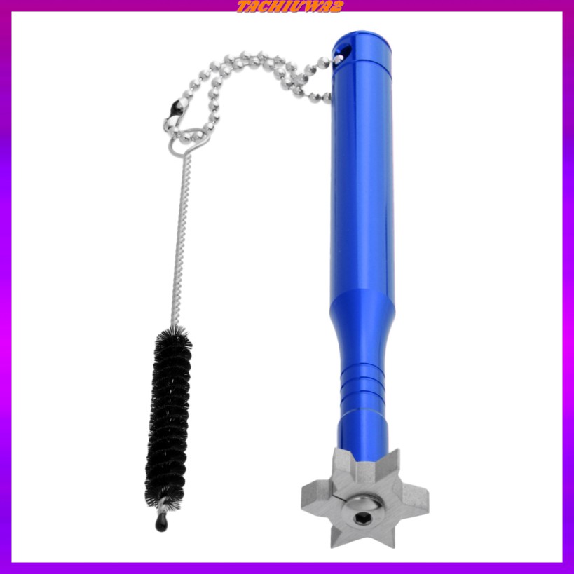 [Tachiuwa2] 6 Lưỡi Mài (3 Loại U &amp; 3 Loại Chữ V) Làm Sạch Gậy Đánh Golf Với Bàn Chải Sắt Và Dụng Cụ Vệ Sinh