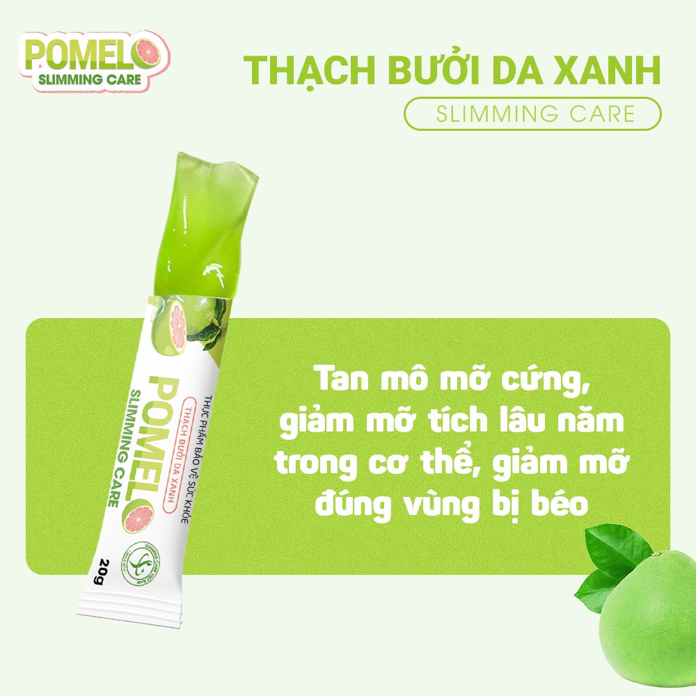 Thạch bưởi giảm cân Slimming Care Pomelo 1 hộp 15 gói