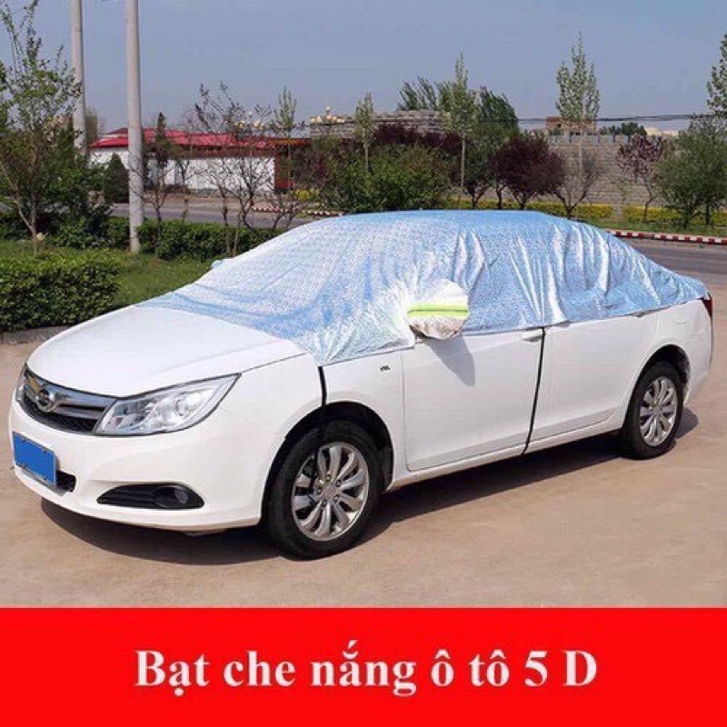 Bạt phủ che nóc ô tô xe hơi 3 lớp tráng nhôm cách nhiệt chống nóng chống xước chống mưa chống bụi xe 4 chỗ 5 chỗ 7 chỗ | BigBuy360 - bigbuy360.vn