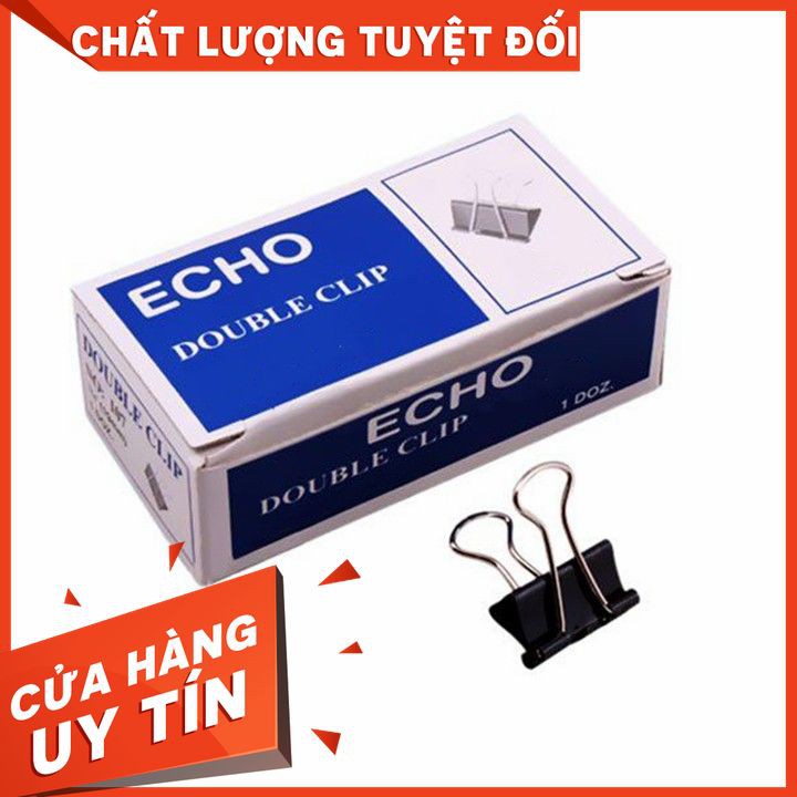 [Bán Lỗ]Kẹp bướm Echo (32mm-41mm-51mm)