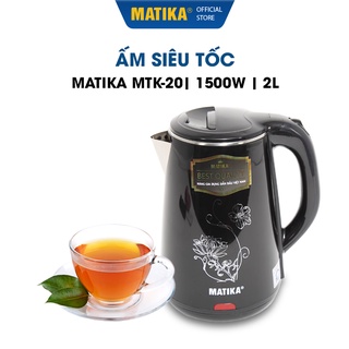 Ấm siêu tốc 2L 1500W MATIKA MTK-20