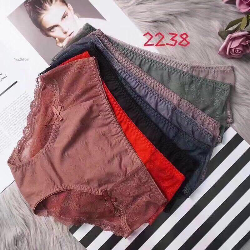 Quần lót nữ❤️Quần lót 2238 ❤️Có viền ren tạo cảm giác thoải mái thời trang