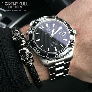 VÒNG TAY NORTHSKULL - DA THẬT UNISEX