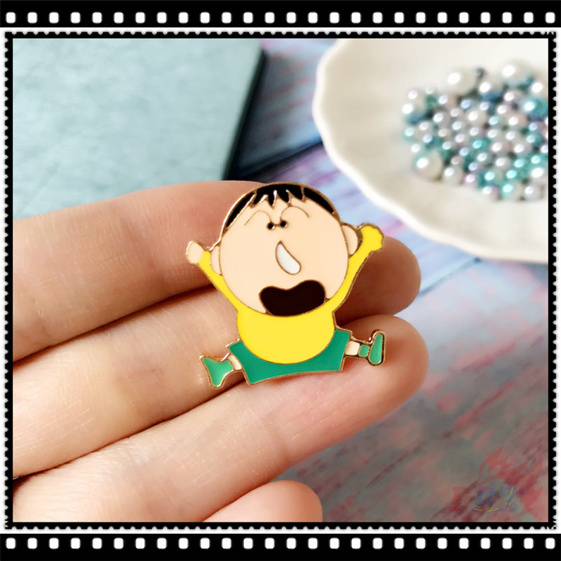 ★ Ghim Cài Áo Hình Cậu Bé Bút Chì Shin-chan - Series 02 Nowara Shinnosuke & Những Người Bạn Của Anh Ấn Tượng - Series 02 Nowara ★ 1 Huy Hiệu Cài Áo Hình Ba Lô Thời Trang