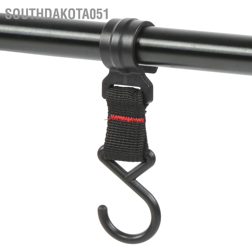 [Hàng HOT] Giá Treo Đồ Dã Ngoại Gấp Gọn cắm trại ngoài trời với 6 móc【Southdakota051】