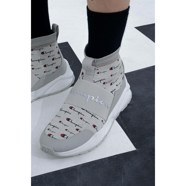 (giày chính hãng) Champion Rally Script Sneaker (Grey)
