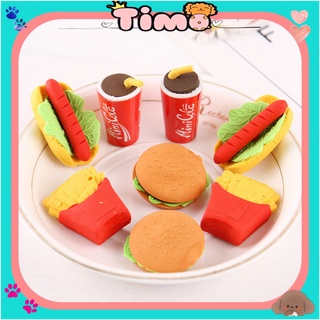 Gôm Tẩy Cute Hình Đồ Ăn Nhanh Văn Phòng Phẩm Dễ Thương VP27