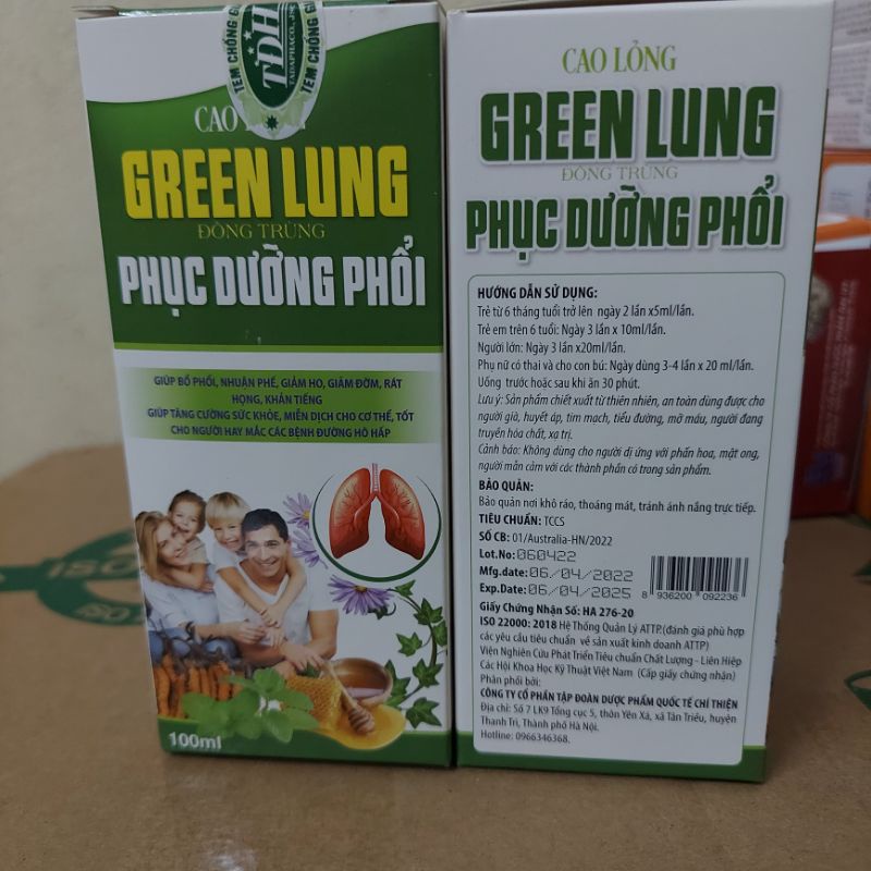 《Date 2025》Cao ho cường phế  100ml