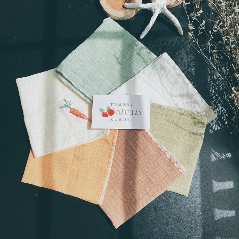 𝚝𝚒𝚎𝚖𝚗𝚑𝚊𝚍𝚊𝚞𝚝𝚊𝚢 - Khăn sữa xô muslin set 6-10 cái/hộp