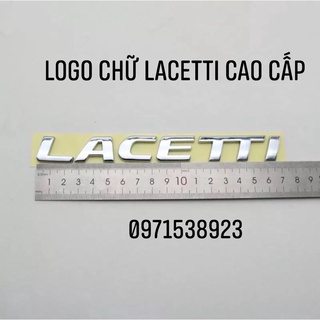 Logo chữ lacetti cao cấp giá rẻ