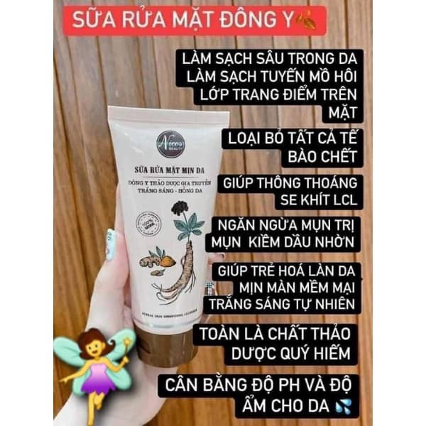 Sữa rửa mặt Đông Y gia truyền Chính hãng Nicos