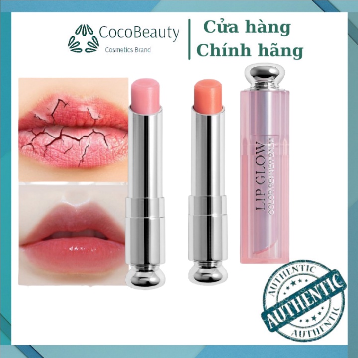 Son Dưỡng Môi Dior Addict Lip Glow Fullsize Glow 001 Pink 004