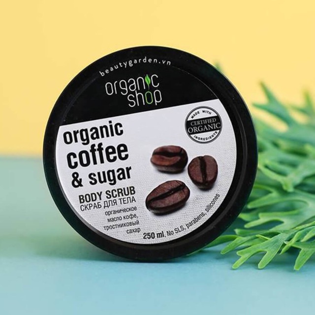 Organic Coffee & sugar Body Scrub